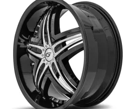 Diablo Blitz Wheel 22x8.5 Blank 38 73.1 Gloss Black